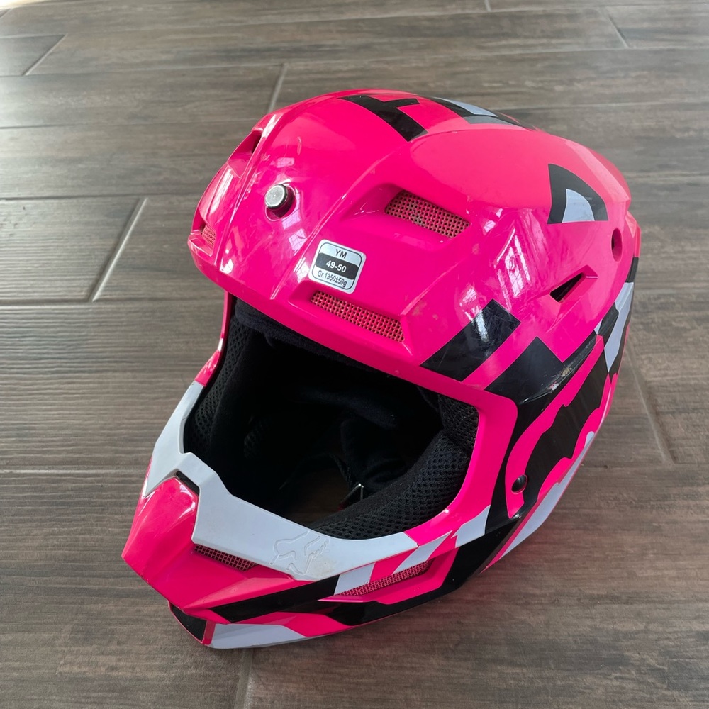 YOUTH M FOX MOTOCROSS HELMET